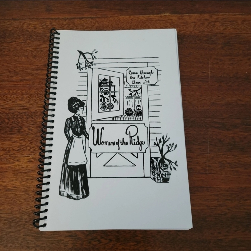 Women of the Ridge Spiralbound Vintage Recipes Community Cookbook